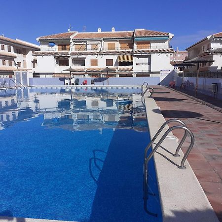 Apartamento Santa Pola, En Playa Del Tamarit Con Piscina. Екстер'єр фото