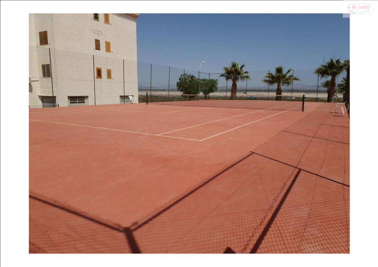 Apartamento Santa Pola, En Playa Del Tamarit Con Piscina. Екстер'єр фото