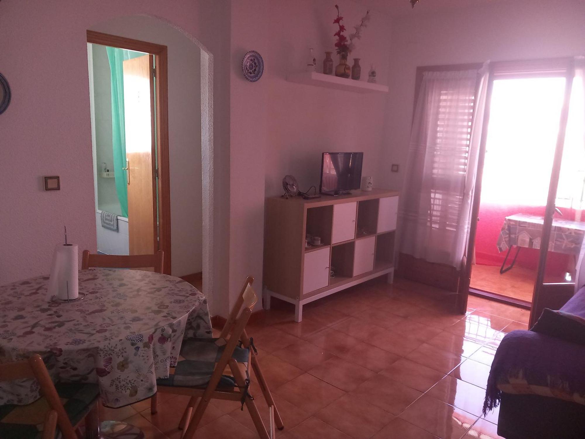 Apartamento Santa Pola, En Playa Del Tamarit Con Piscina. Екстер'єр фото